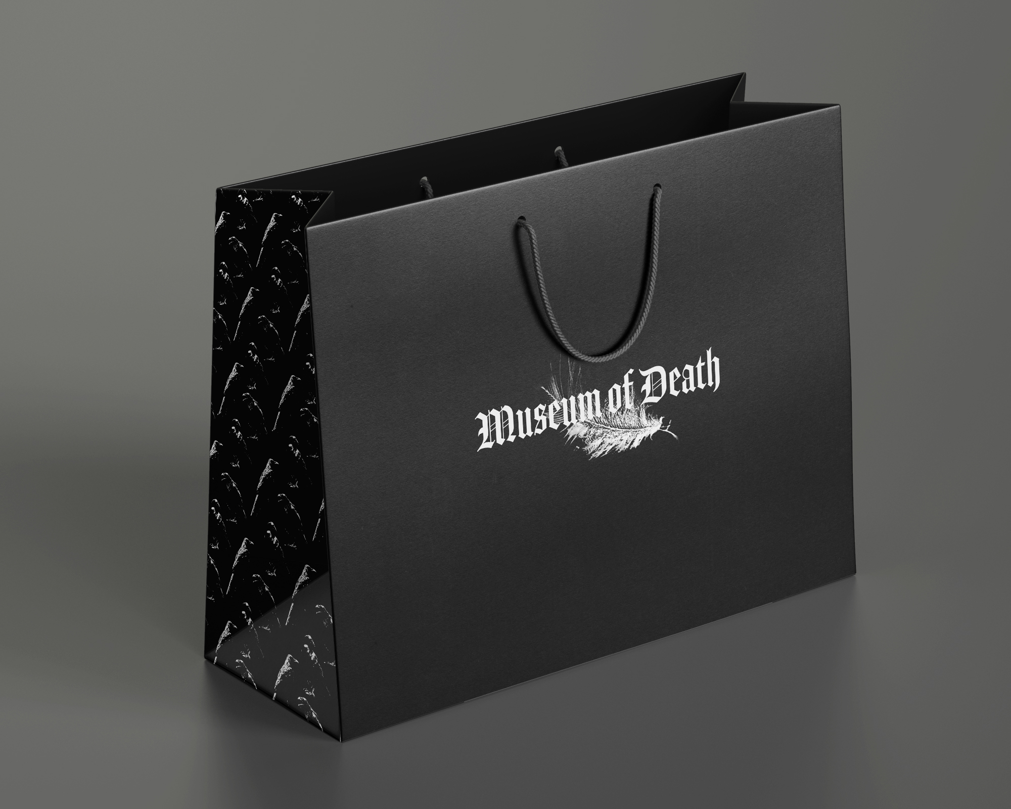 Museum of Death shopping bag
